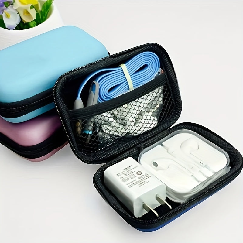 Mini Cable Storage Bag Zipper Organizer