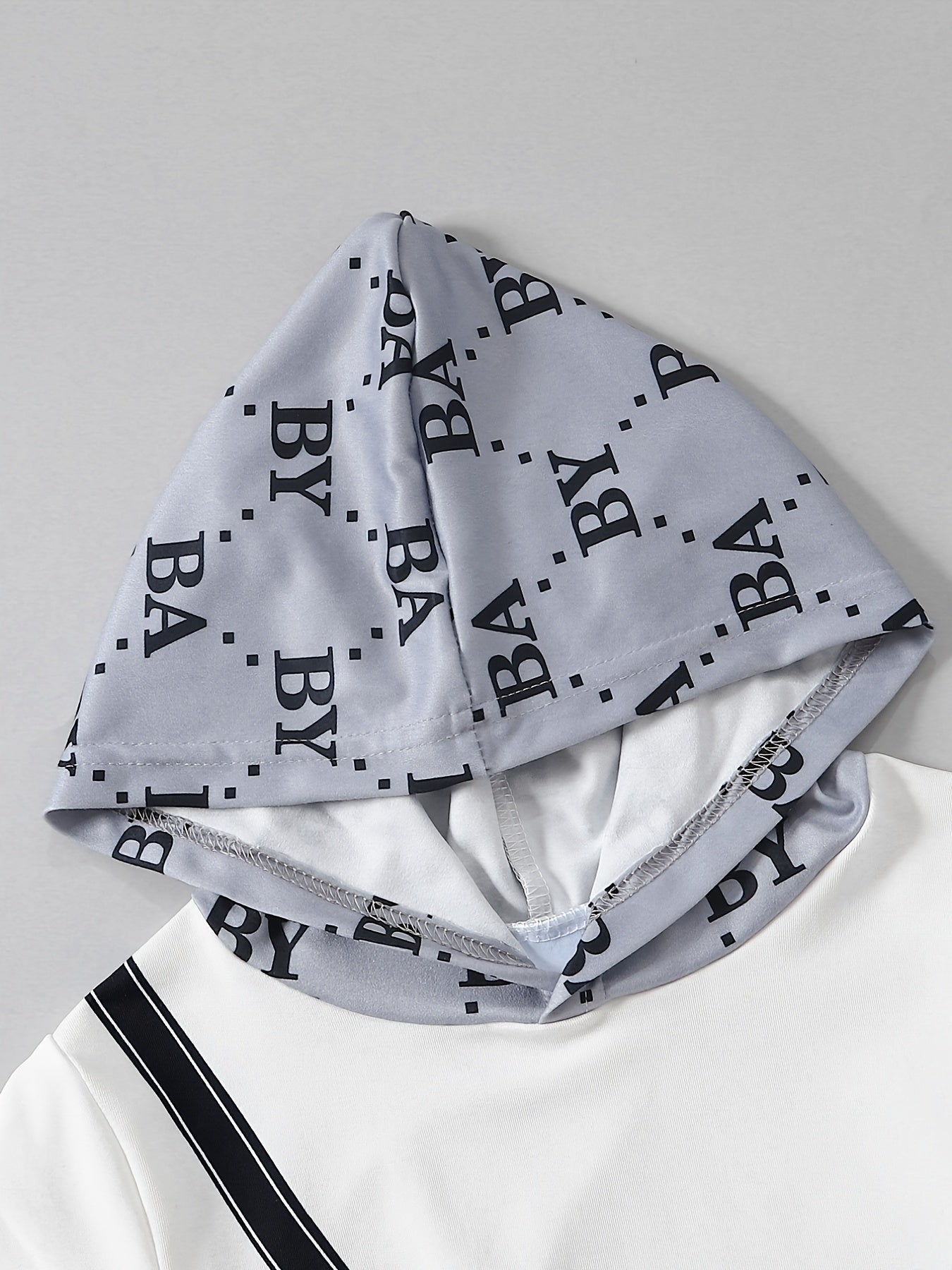 Toddler Boy's Allover Print Outfit 2pcs Set with Bear Crossbody Bag