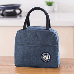 Portable Insulated Lunch Bag Fresh Keeping Aluminum Foil Outdoor Lunch Bag