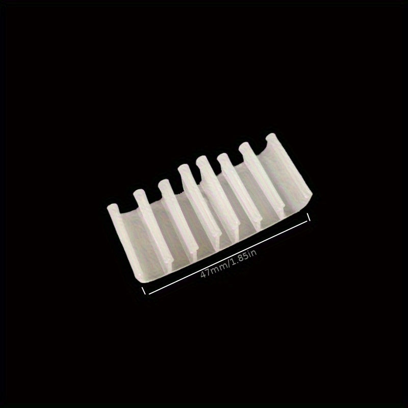 Clear Plastic Makeup Brush Organizer Cosmetic Box for Travel