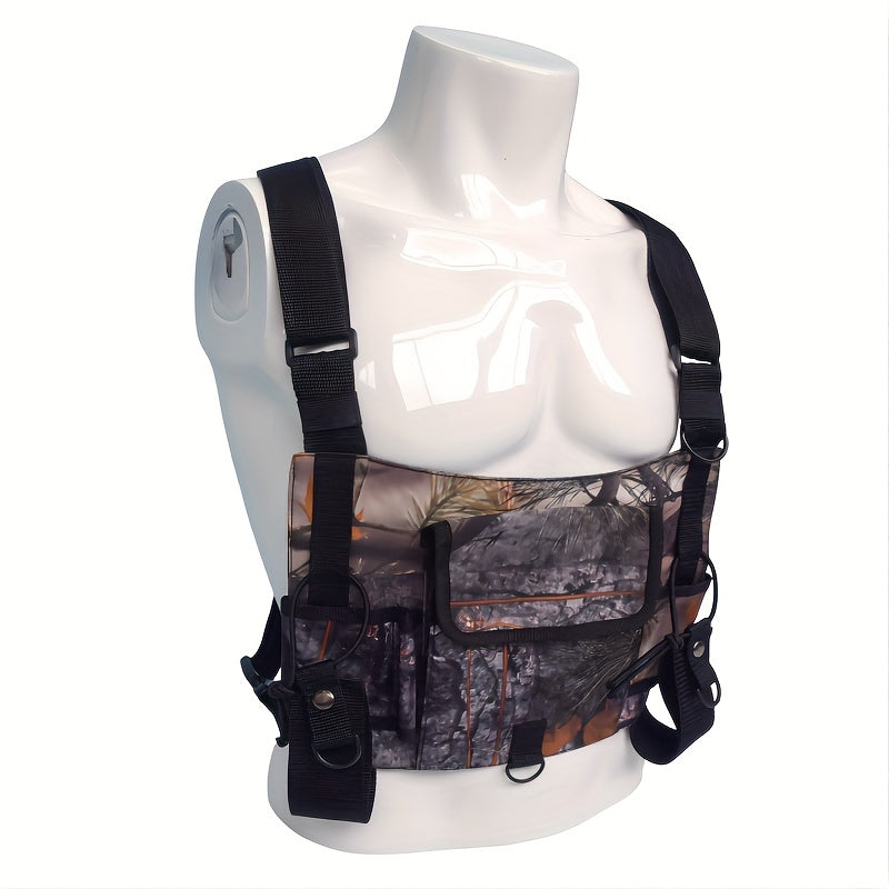 High Visibility Walkie Talkie Vest for Security and Shooting