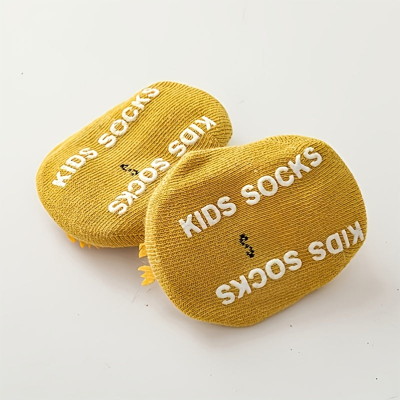 Cartoon Animal Non Slip Socks For Kids Baby Girls
