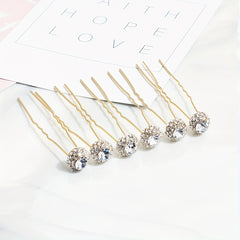 Rhinestone Hair Pin Wedding Accessory