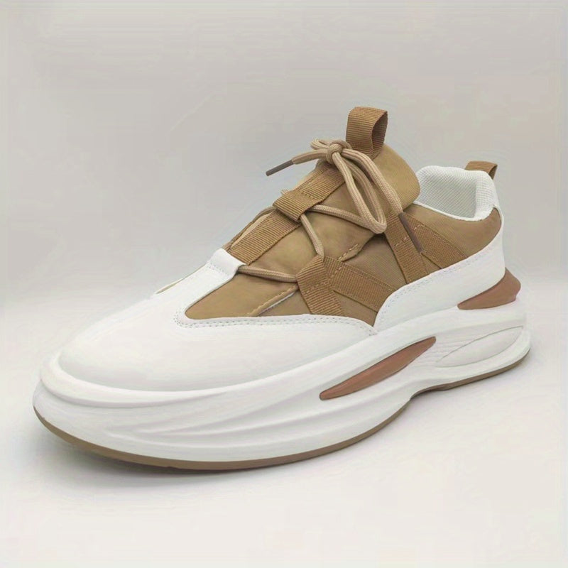 Men's Breathable Chunky Sneakers For Jogging Gym