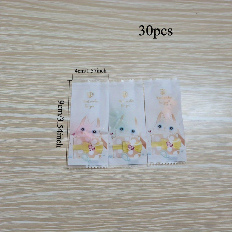 30pcs Flat Animal Blind Bags Cartoon Characters DIY Handicrafts Party