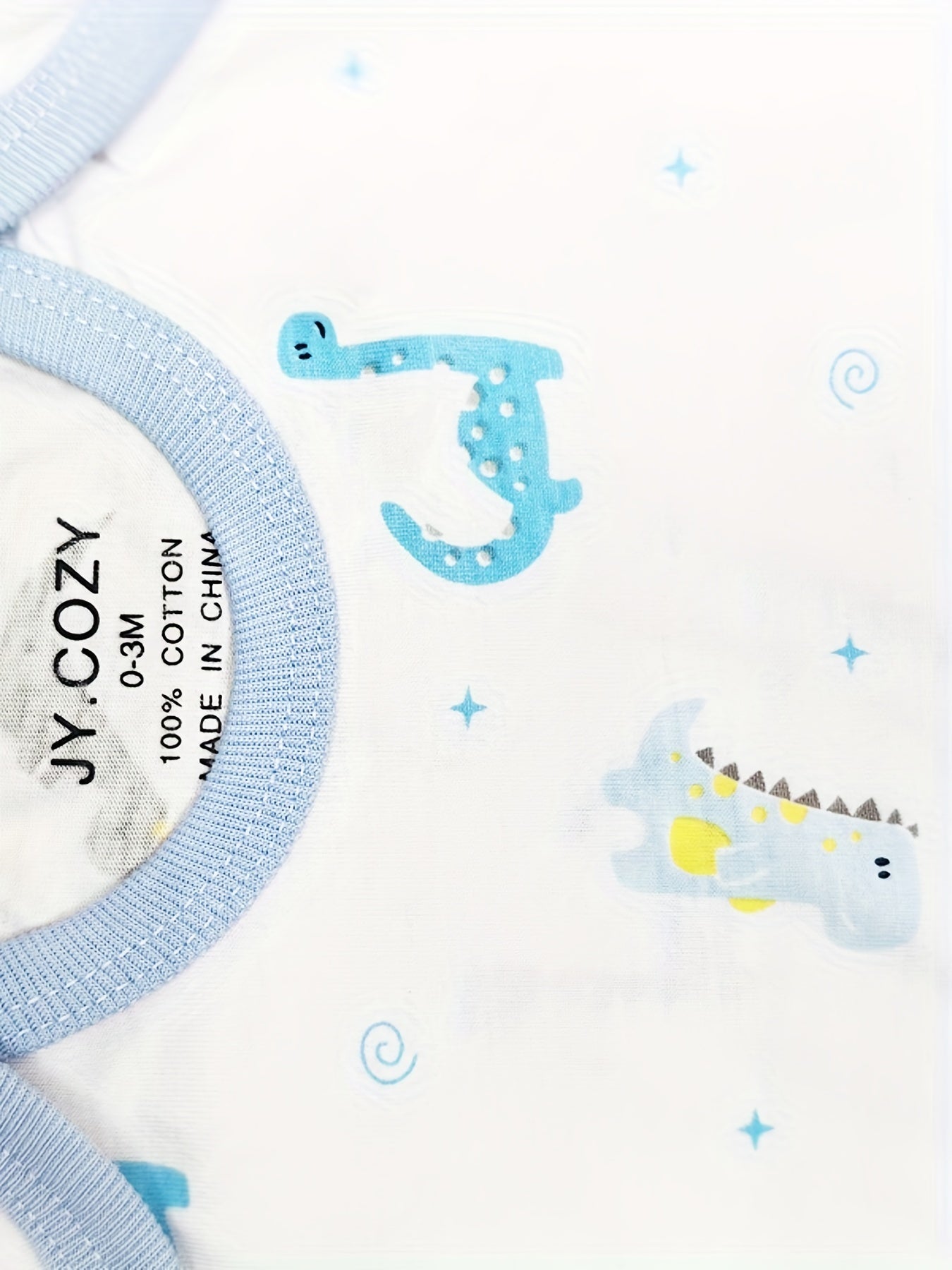 Baby Boy Long Sleeve Rompers 3-Piece Set
