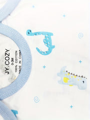 Baby Boy Long Sleeve Rompers 3-Piece Set