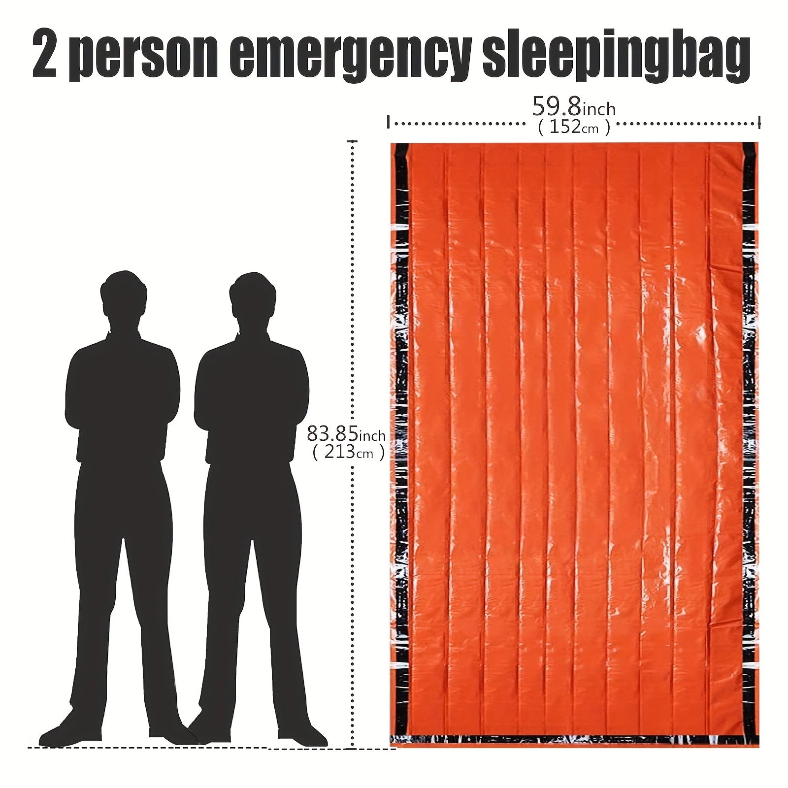 2 Person XL Emergency Sleeping Bag
