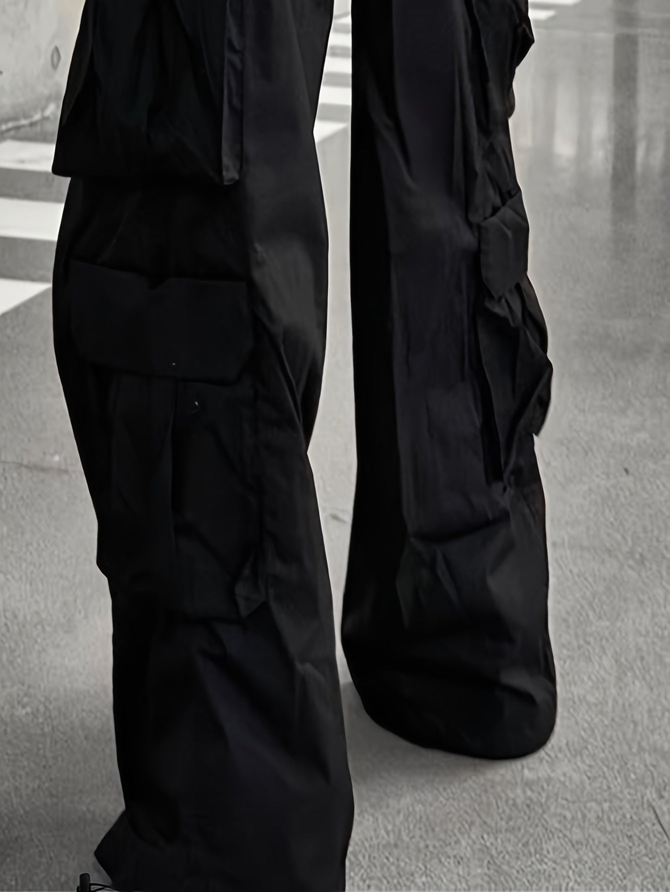 Cargo Pants Straight Leg Women's Clothing