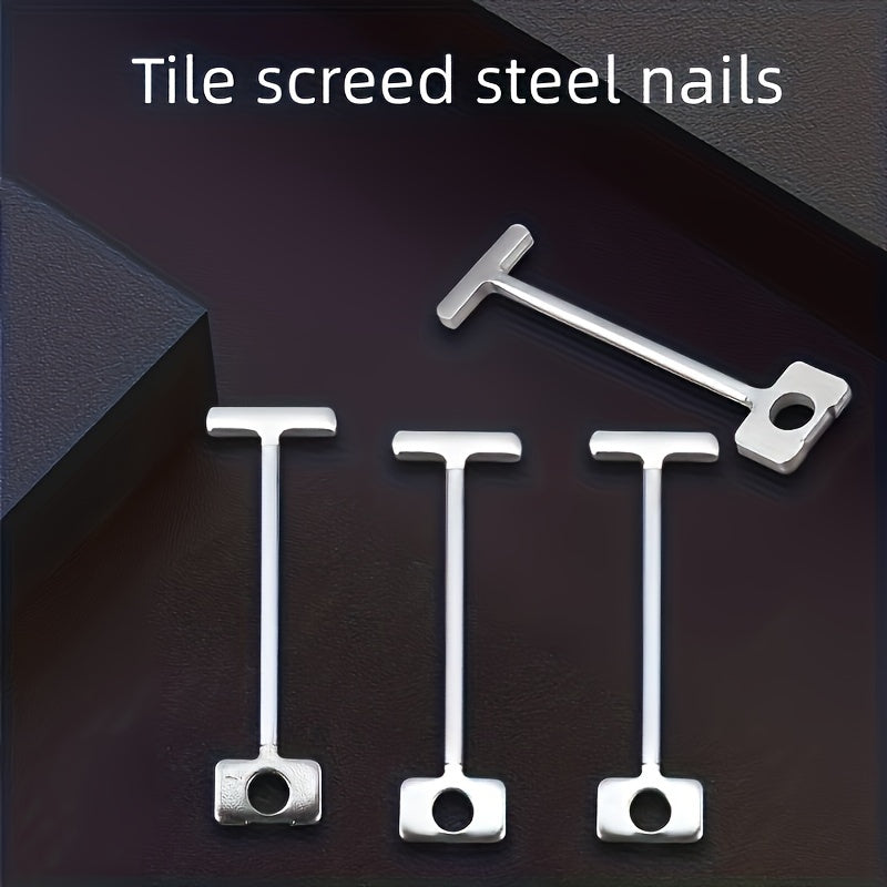 Tile Leveling System 50/100pcs Floor Wall Tile Leveling Tool Replaceable T Pin