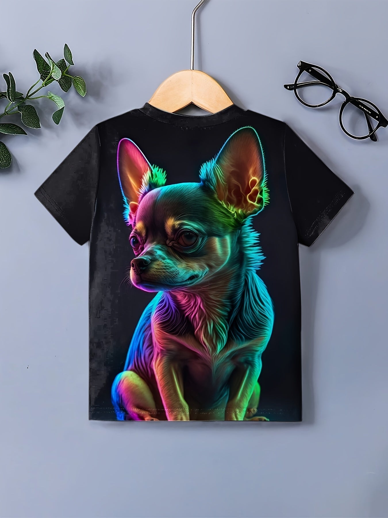 Chihuahua 3D Print Boys T-shirt Summer Kids Outgoing Clothes