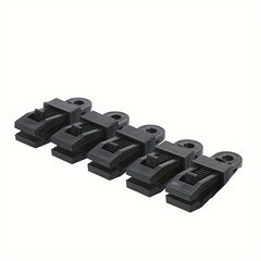 5pcs Tent Canopy Clips Tarpaulin Awning Clips Outdoor Wind Rope Camping