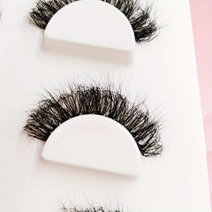 4 Pairs 8D Faux Mink False Eyelashes Fluffy Wispy Thick Eye Lashes