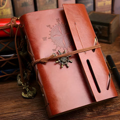 Vintage Pirate Belt Notebook Brown Paper Perfect Gift