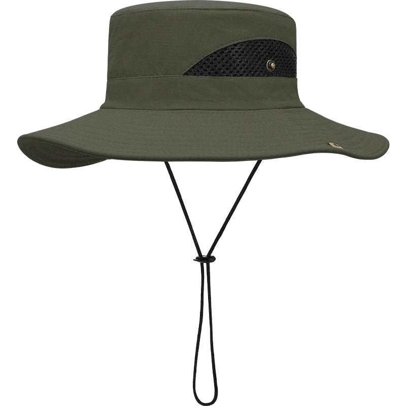 Sunscreen Fisherman's Hat Men's Outdoor Sports Waterproof Brim Sunshade Hat