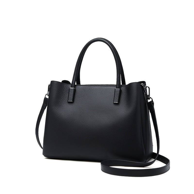 Light Top Layer Cowhide Large Capacity Women's Handbag Handbag Women's Bag