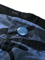 Men's Camo Cargo Shorts With Pockets Street Wear