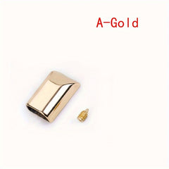 10pcs Leather Gear Hardware Metal Zipper Pull Bag Accessories