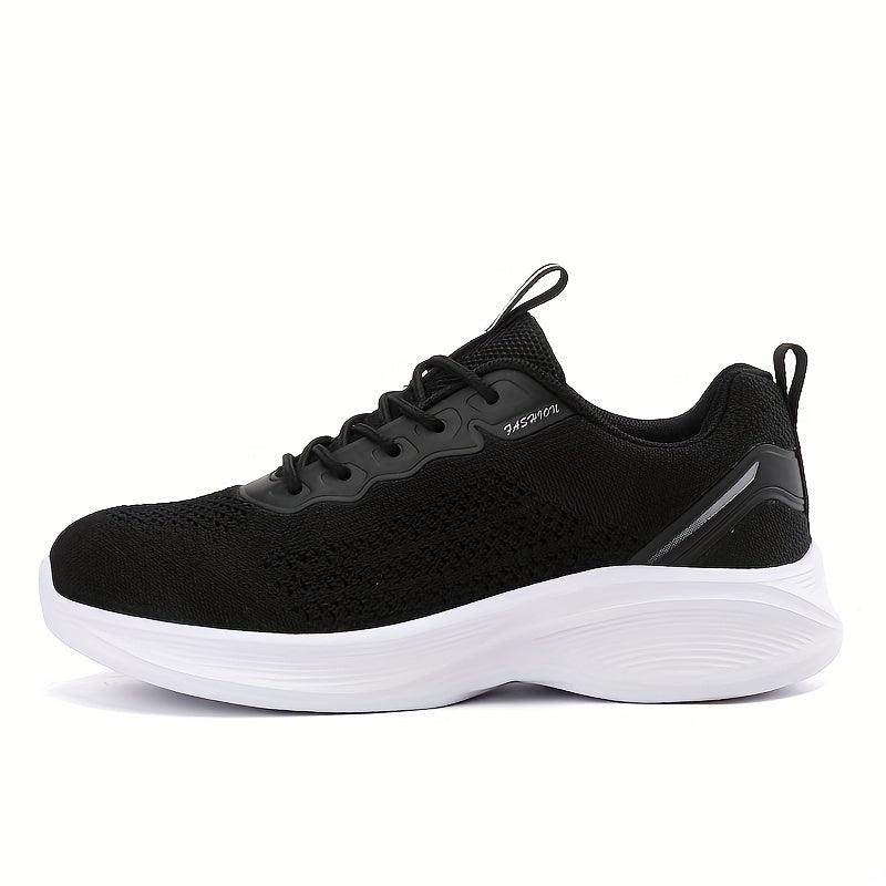 Men's Lightweight Woven Running Shoes Breathable Outdoor Sports Shoes
