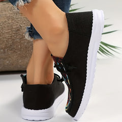 Comfortable Lightweight Walking Shoes Low Top Flat Shoes Women's Footwear