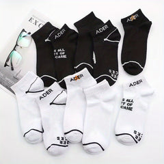 10 Pairs Boys Kids Short Ankle Socks Breathable Comfy Children's Socks