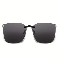 Men's Clip on Flip Up Polarizing Sunglasses Driving Glasses