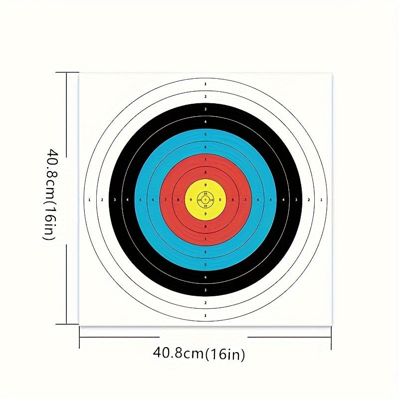 20pcs Archery Targets Standard Rings For Accurate Practice