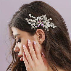 Crystal Hair Comb Head Jewelry Side Comb Bridal Wedding Hair Accessories