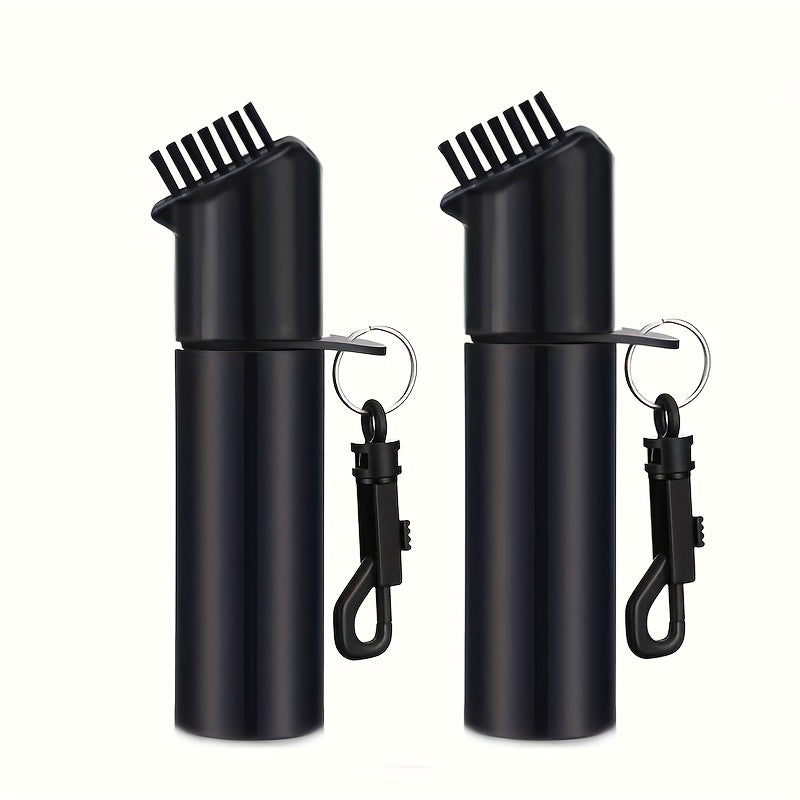 Portable Golf Club Cleaning Brush with Water Spray