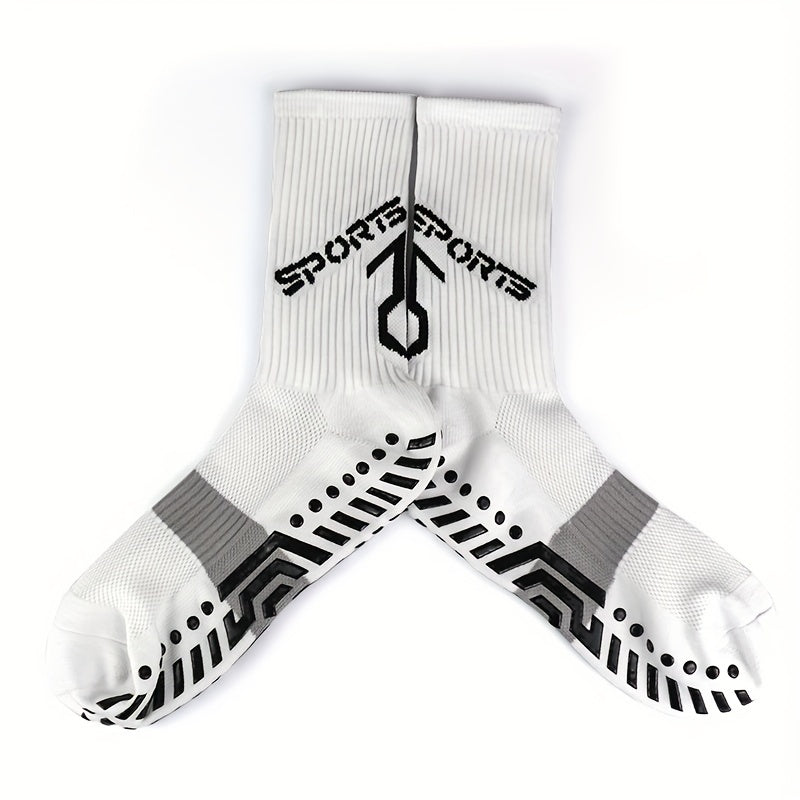 Letter Pattern Mid calf Sports Socks for Men and Women