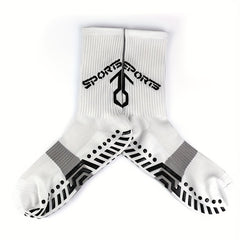 Letter Pattern Mid calf Sports Socks for Men and Women