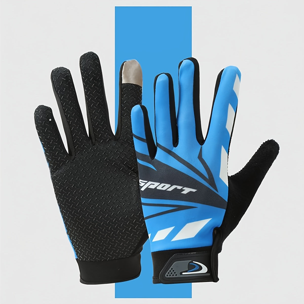 Cycling Fitness Full Finger Gloves Non slip Touch Screen Gloves
