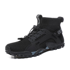 Men's Hiking Shoes Breathable Sneakers Adjustable