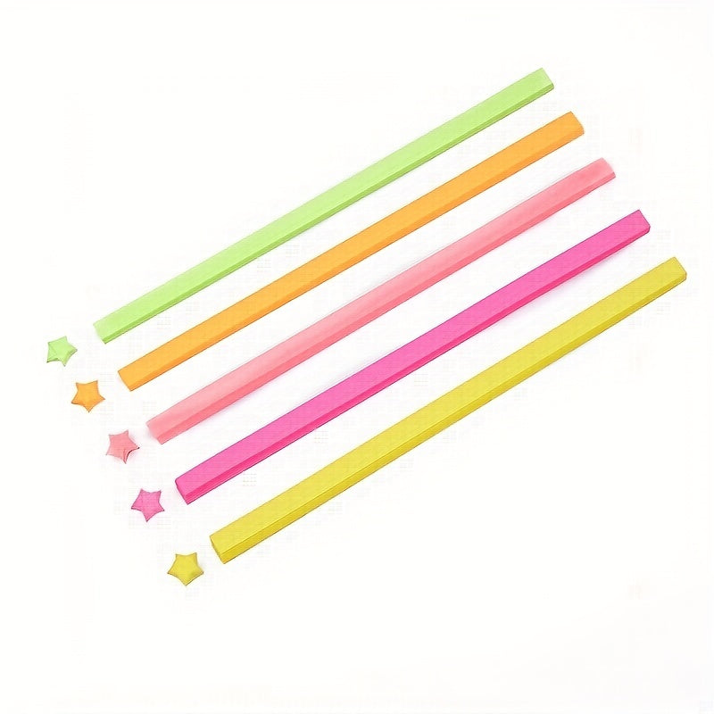 540 Origami Stars Papers Double Sided Colorful Star Strips 27 Colors