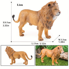 Realistic Wild Animal PVC Models Educational Jungle Safari Toys for Kids