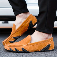 Men's Comfy Moc Toe Loafer Shoes Spring & Summer