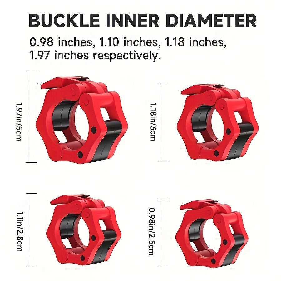 Barbell Clamps Quick Release Dumbbell Bar Clip