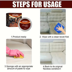 Leather Repair Cream for Car Seat & Furniture Stain Removal