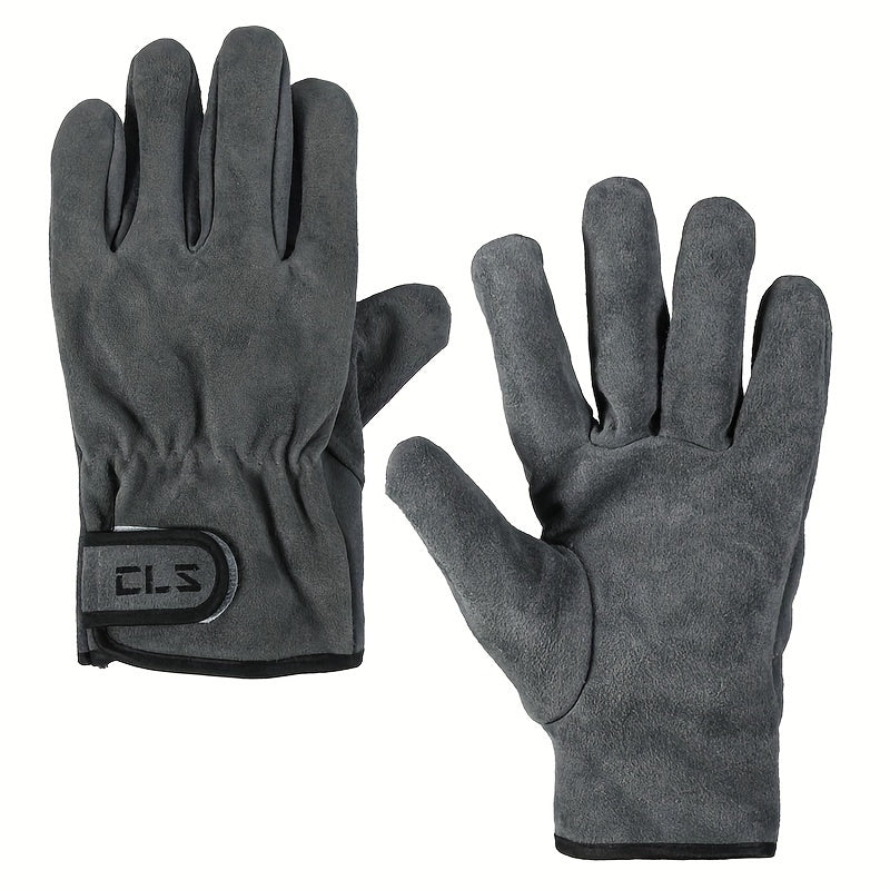 1pair Heat Resistant BBQ Gloves for Outdoor Picnic and Barbecue