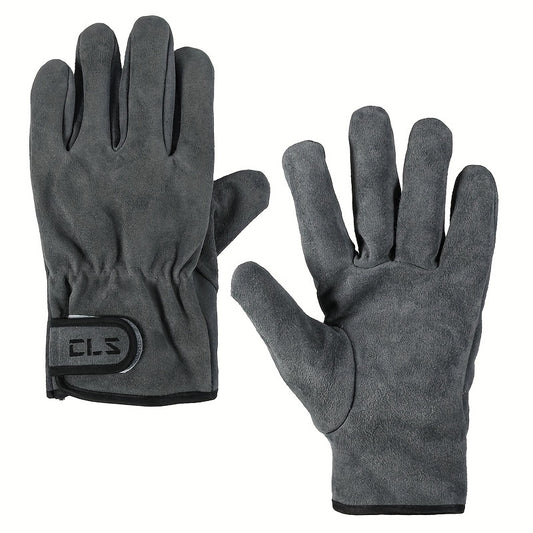 1pair Heat Resistant BBQ Gloves for Outdoor Picnic and Barbecue
