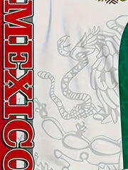 MEXICO Eagle Snake Stripe Men's Casual Comfy Shirt
