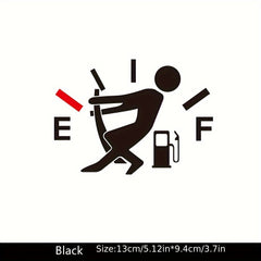 Funny Car Stickers Modified Fuel Tank Cover Decorative Stickers