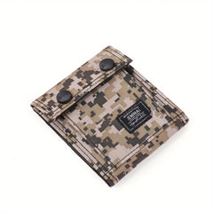 Camouflage Bifold Wallet with Coin Purse