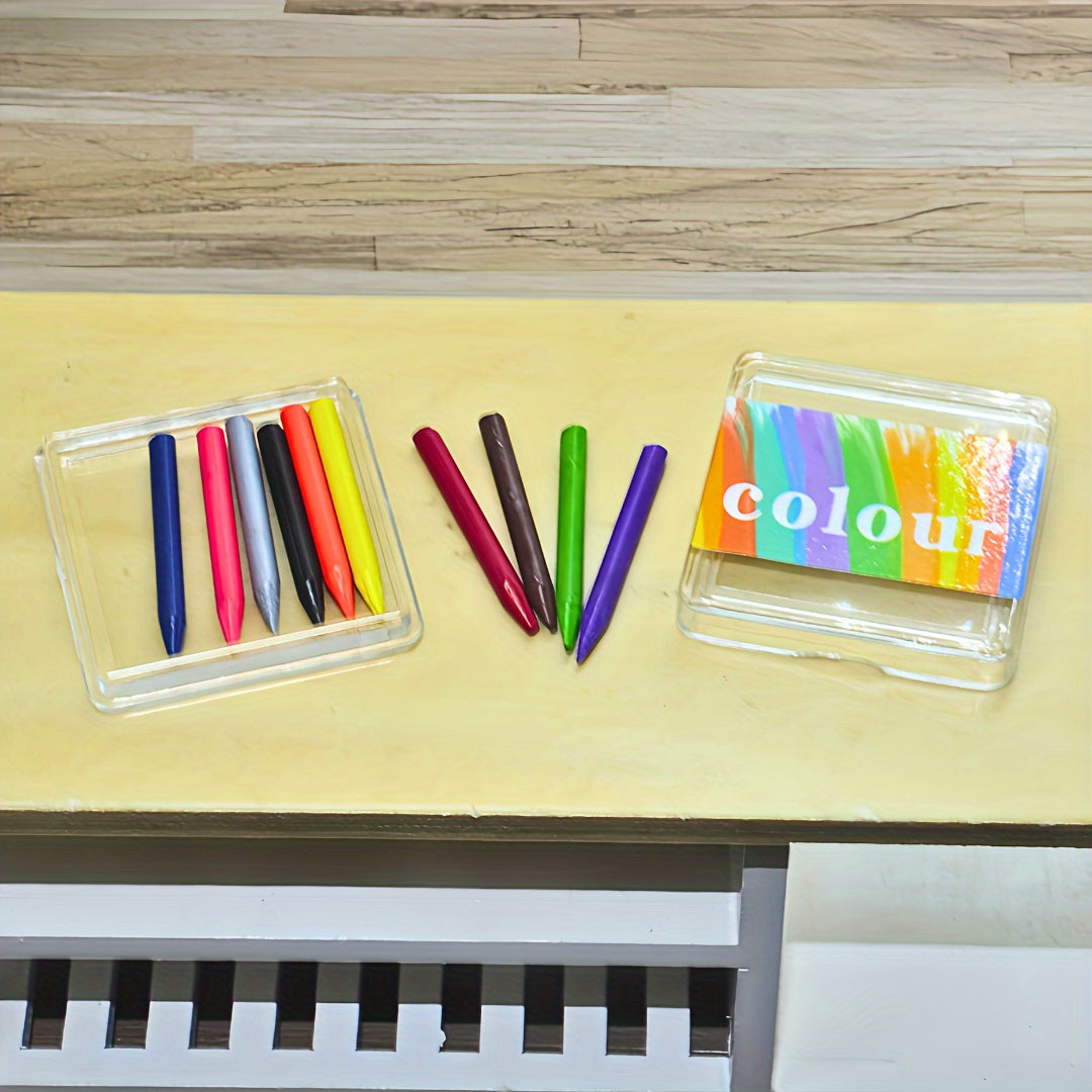 22 Colors Dollhouse Scene Model Art Supplies Set for 11.5 Inch Dolls