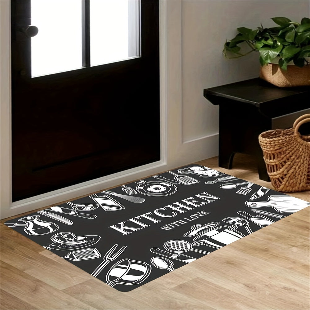 Anti Fatigue Kitchen Mat Waterproof Non Slip Runner Rug