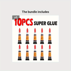 10pcs Instant Strong Bond Liquid Glue Cyanoacrylate Adhesive Nail Gel 502
