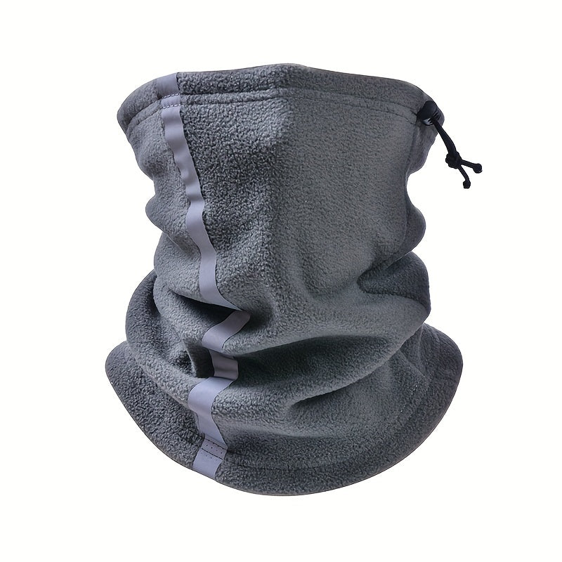 Winter Fleece Warm Scarf Windproof Warm Cap