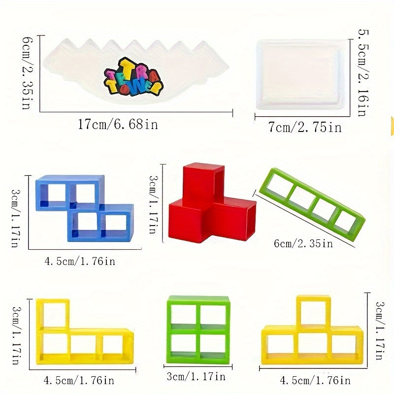 Swing Jenga High Building Blocks Toy for Boys and Girls