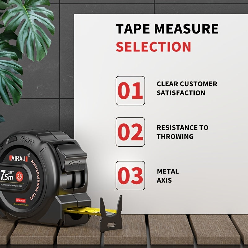 3m 5m 7 5m Tape Measure Easy Read Measuring Tape Retractable With Lock Ft Metric
