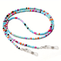 Boho Beads Glasses Chain Colorful Mask Glasses Accessories